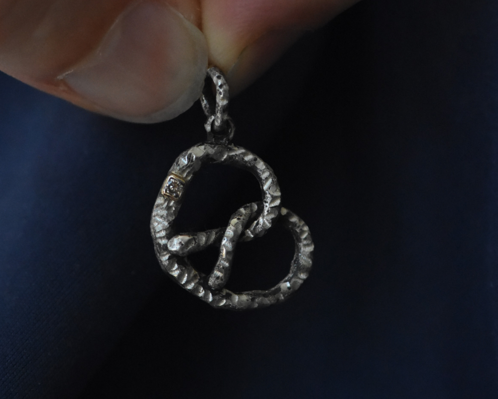 One of One—A Pretzel Snack After Notre-Dame