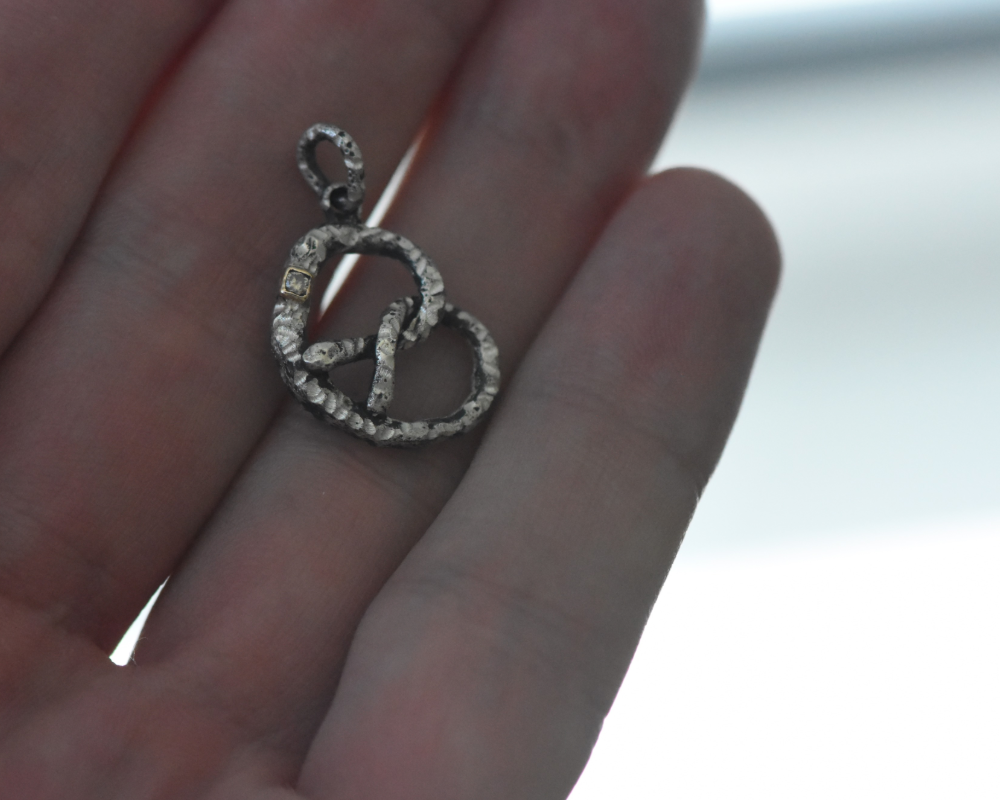 One of One—A Pretzel Snack After Notre-Dame