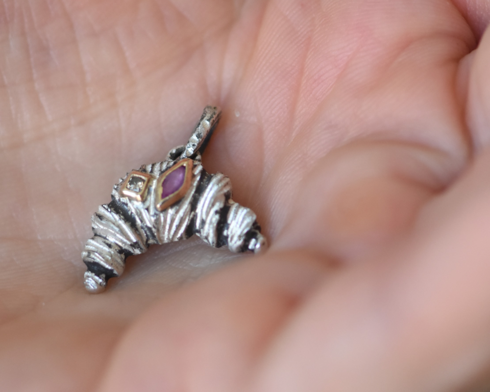 One of One—A Croissant With Jam & Butter