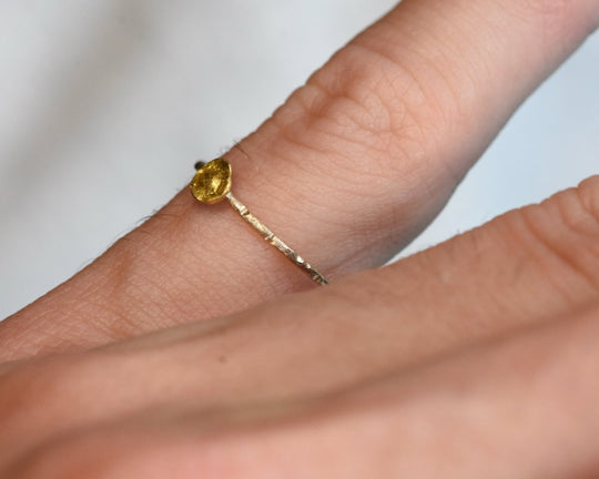 Made To Order—An Element of Meaning Ring - franny e