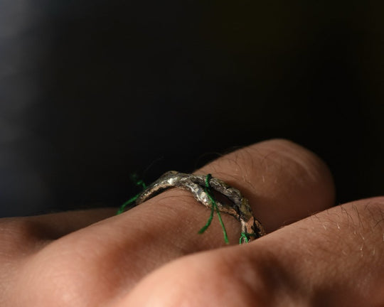 Made To Order—Woven Fates Remember Ring - franny e