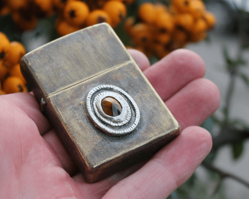 One of One— Jacques' Tiger Eye of Meaning Lighter - franny e