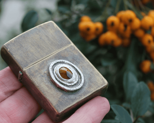 One of One— Jacques' Tiger Eye of Meaning Lighter - franny e