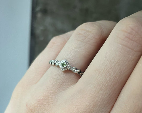 One of One—A Twist of Fate & Meaning Ring with - franny e