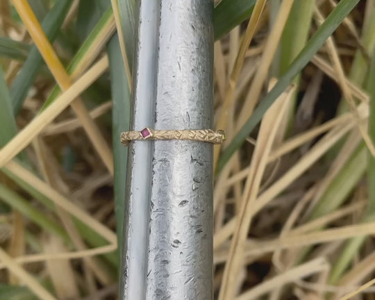 One of One—North East South West Ring Band