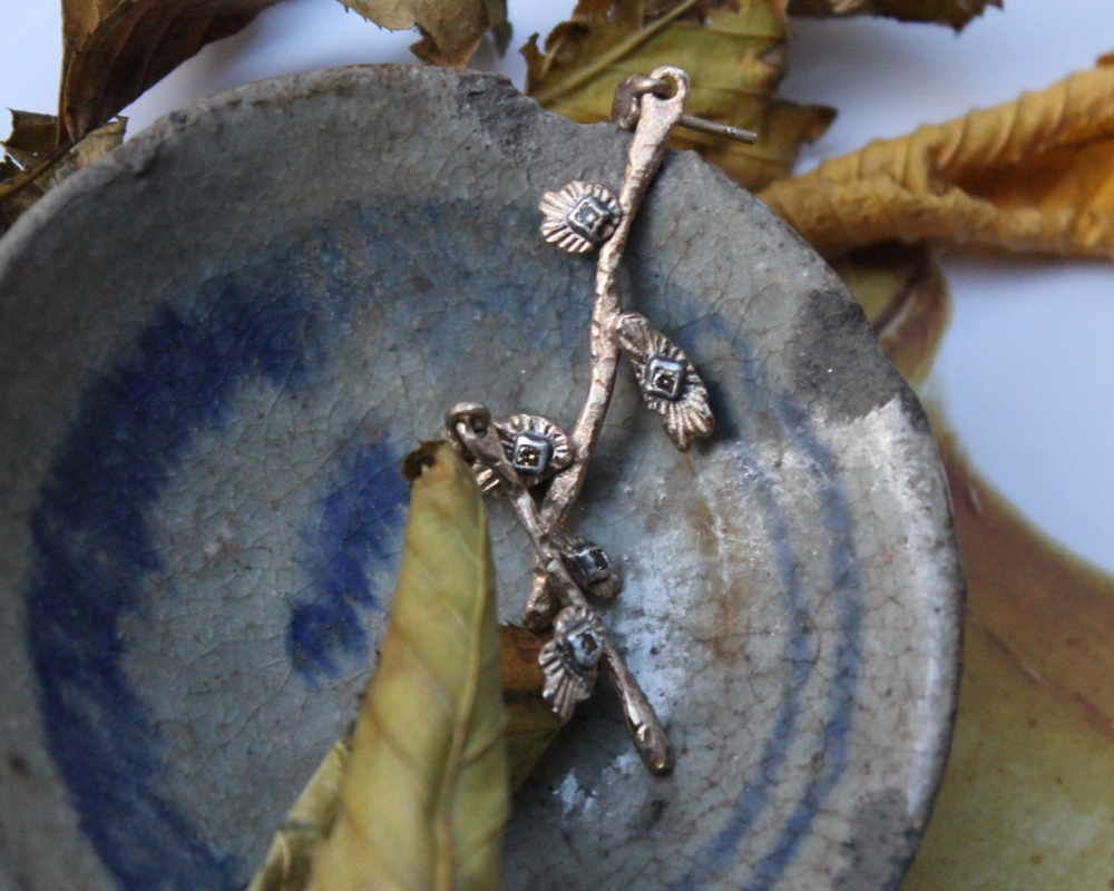 One of One—The Last Fallen Leaves Earrings