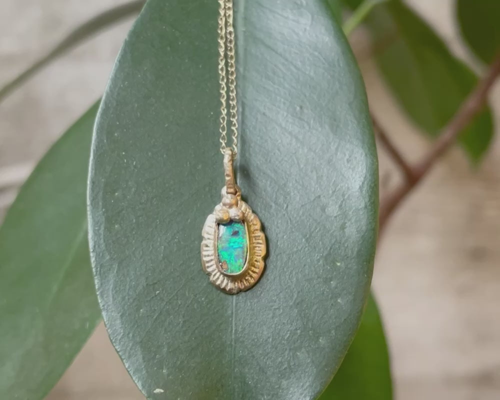 One of One—A Love Found in October with Neon Opal & Fairmined Gold