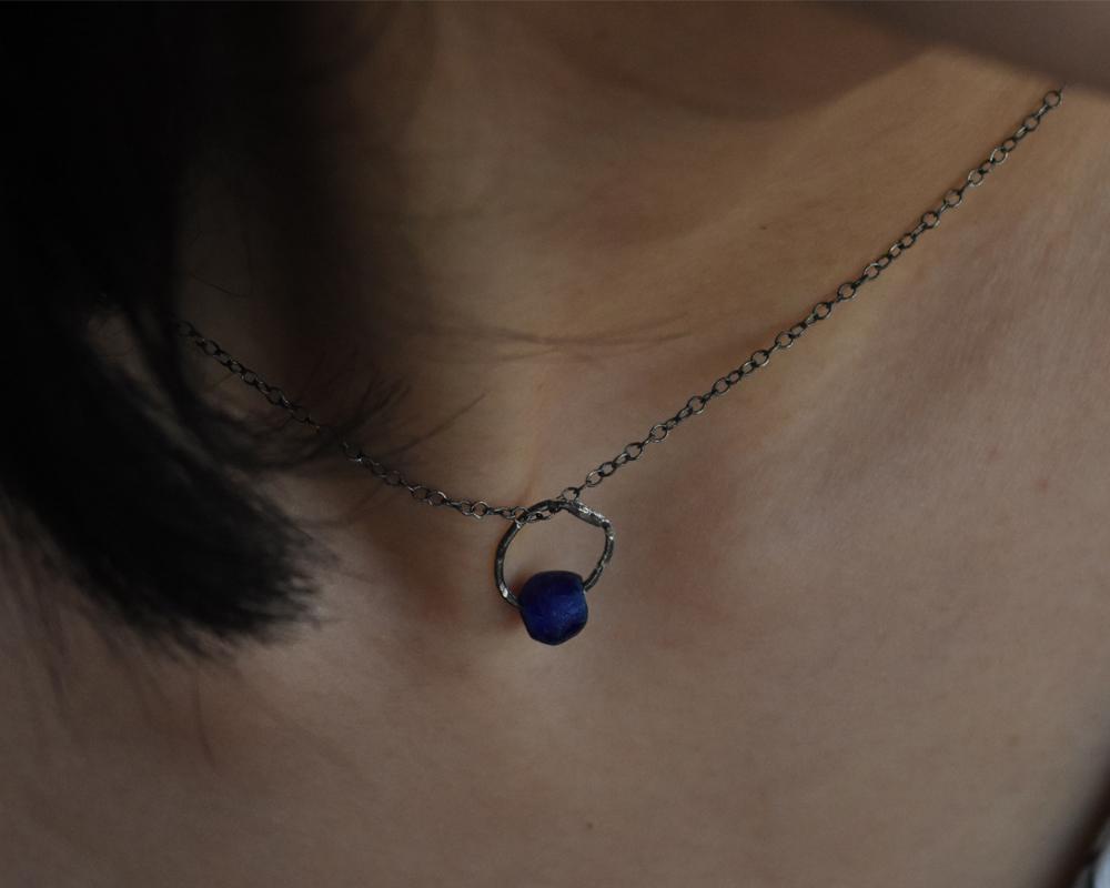 Charm of Meaning | Blue Glass - Franny E Fine Jewelry