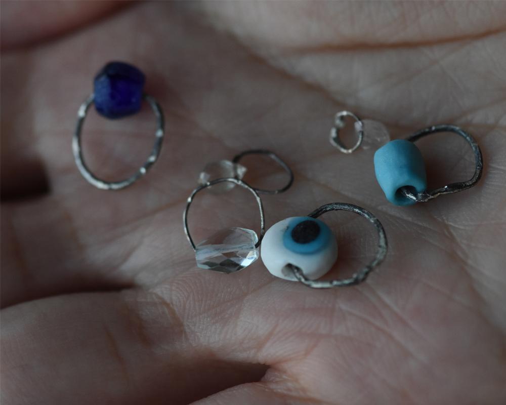 Charm of Meaning | Blue Glass - Franny E Fine Jewelry