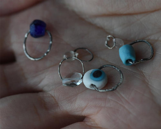 Charm of Meaning | Glass Eye of Meaning - Franny E Fine Jewelry