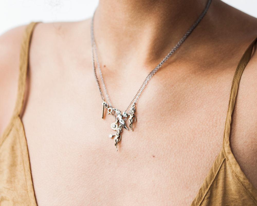 Daydreaming Together Necklace - Franny E Fine Jewelry