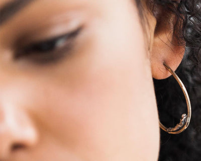 Dreaming Muse Hoop Earrings