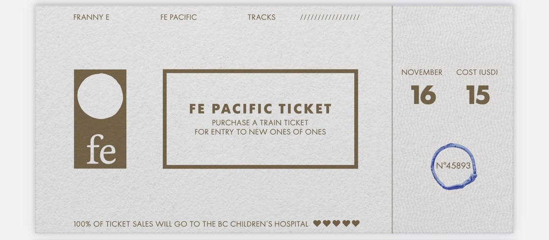 fe Pacific Ticket - franny e