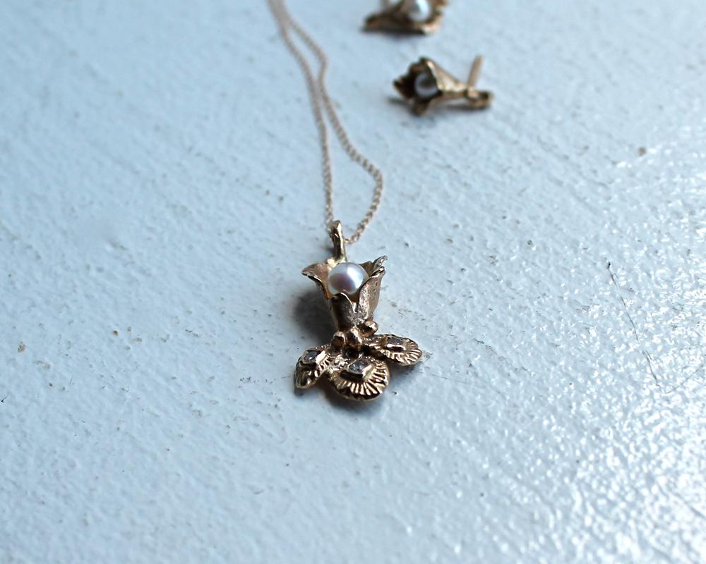 Lily of Life's Meaning Necklace - Franny E Fine Jewelry