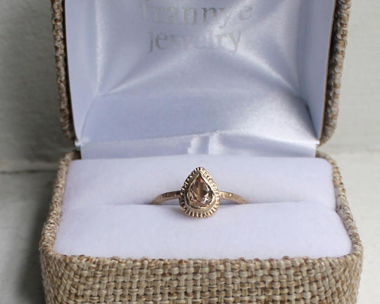 Morganite Secret Muse Ring | One of One - Franny E Fine Jewelry