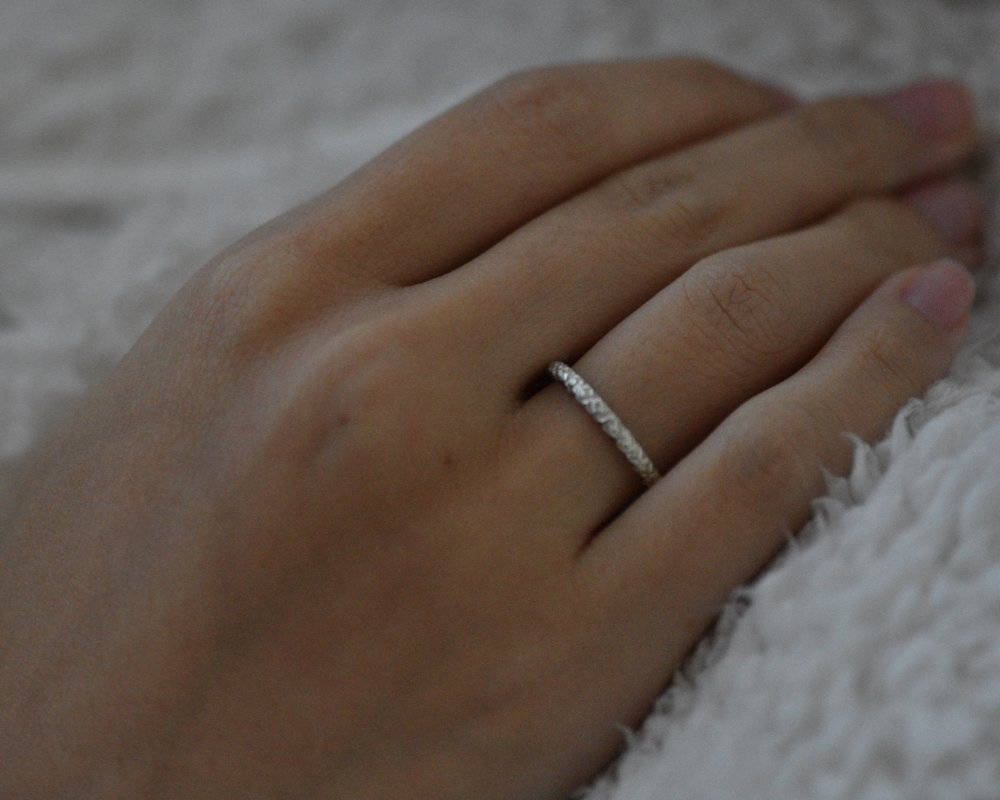 *NEW* Made to Order—TRACKS Ring Band - franny e