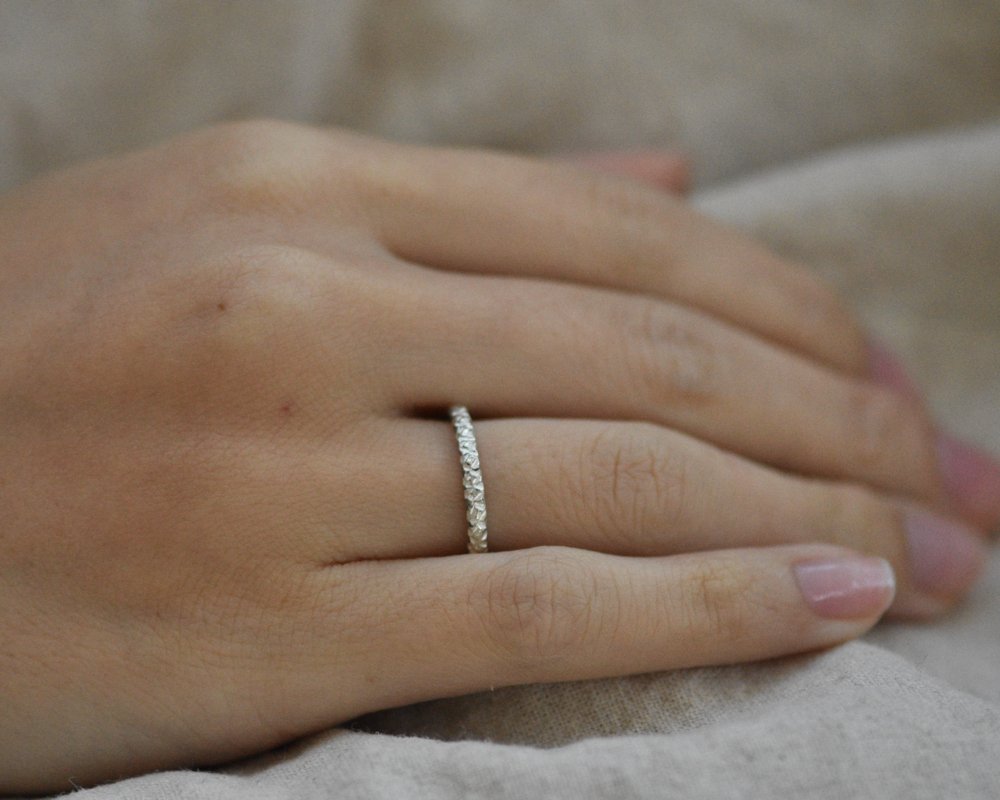 *NEW* Made to Order—TRACKS Ring Band - franny e