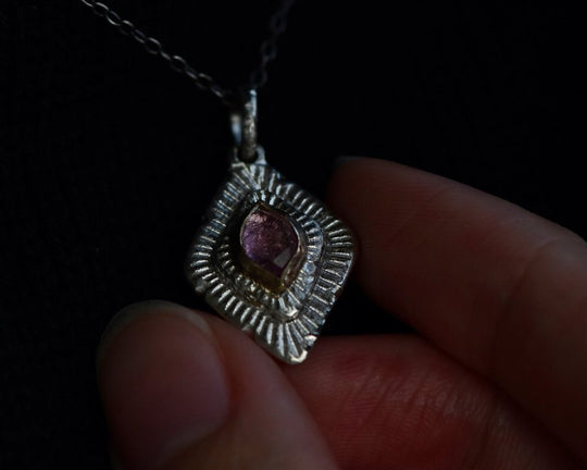 One of One—Charm of Meaning with Pink Tourmaline - franny e