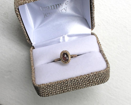 Rare Mauve Tourmaline Secret Muse Ring | One of One - Franny E Fine Jewelry