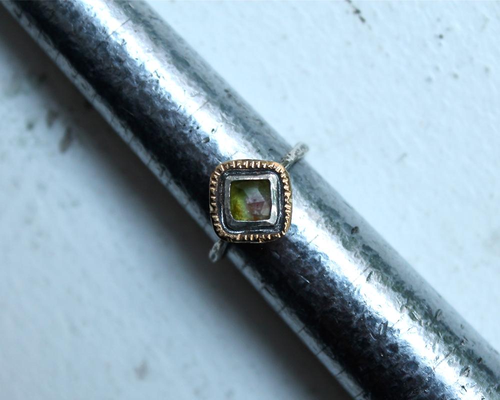 Watermelon Tourmaline Ring | One of One - Franny E Fine Jewelry