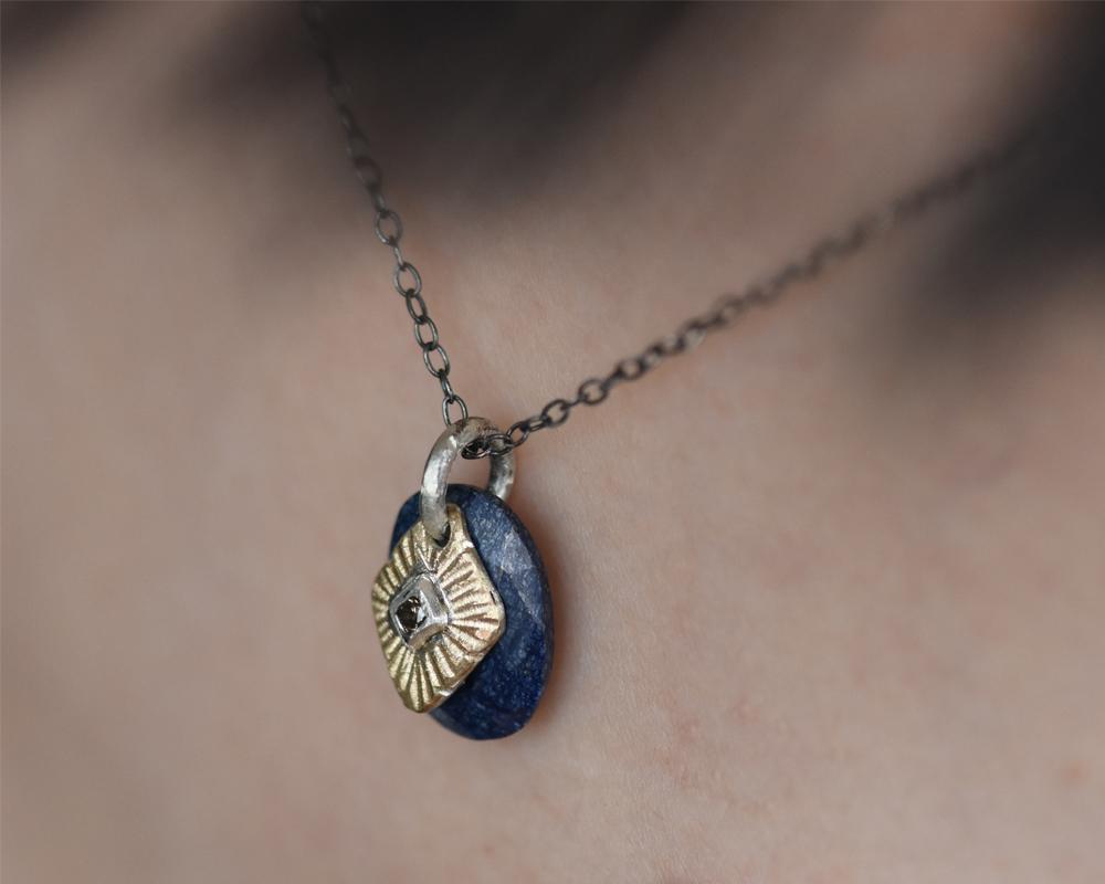 Winter's Void | Blue Sapphire - Franny E Fine Jewelry
